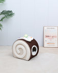 Choco Swiss Roll Cat Cave