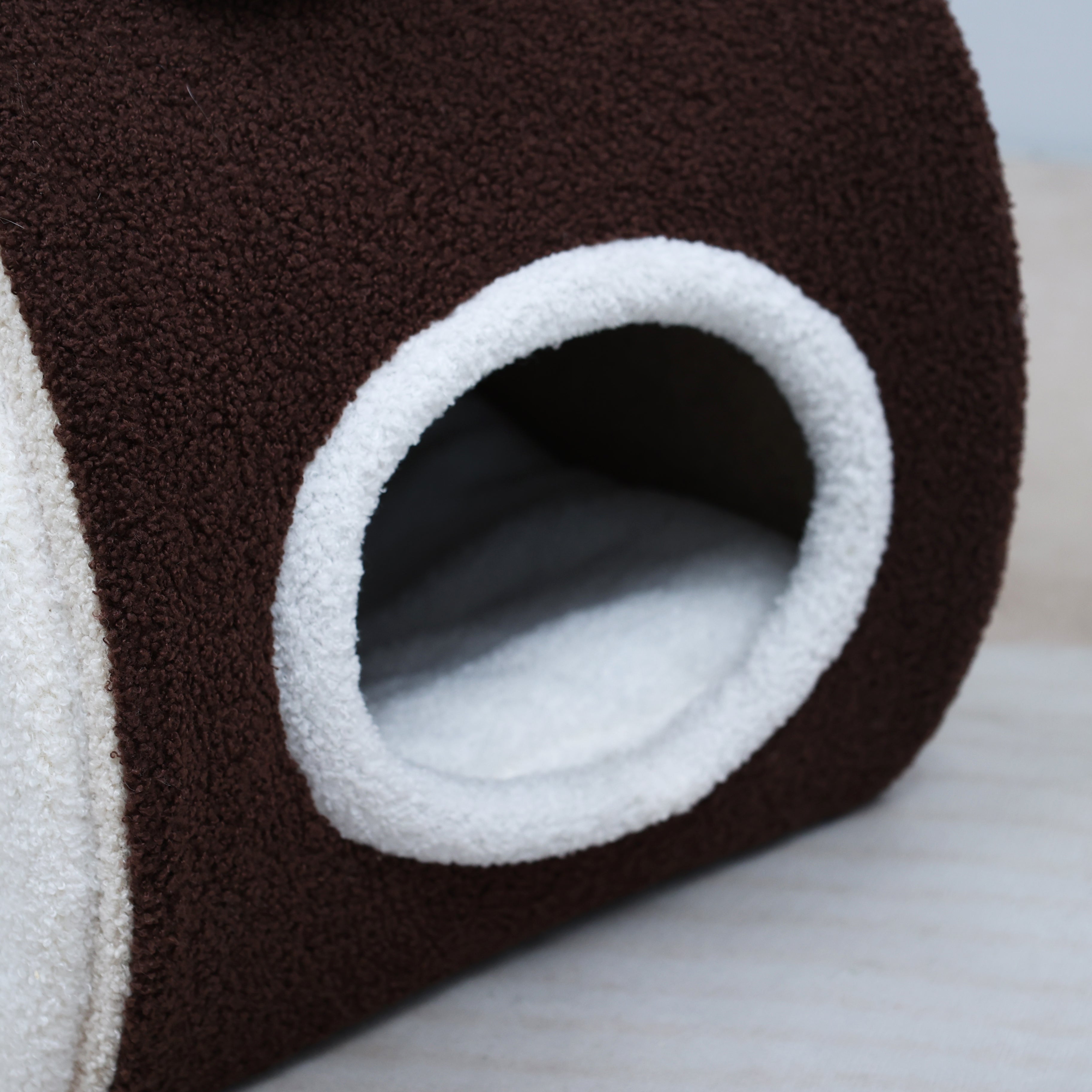 Choco Swiss Roll Cat Cave