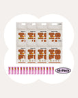 Plant-Based Tofu Litter 5.5lb x8 Bags with 16 packs Cat Litter Deodorizer
