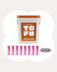 Plant-Based Tofu Litter 20lb Bucket with 8 packs Cat Litter Deodorizer