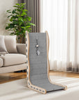 Modern Felt L-Shape Cat Scratcher