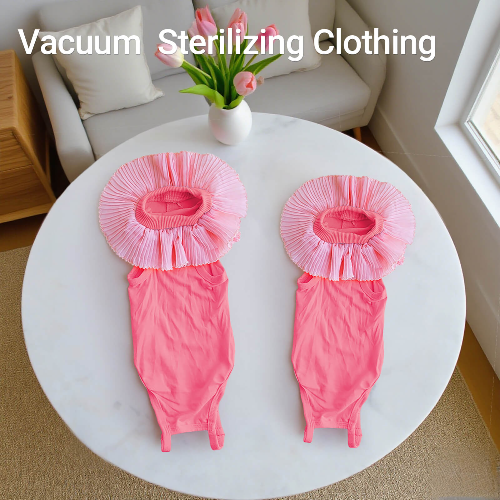 Cat Recovery Suit – Pink