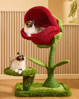 41.7'' Carnivorous Flower-Inspired Cat Tree