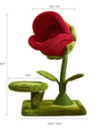 41.7'' Carnivorous Flower-Inspired Cat Tree
