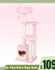 Lovely Heart Cat Tree