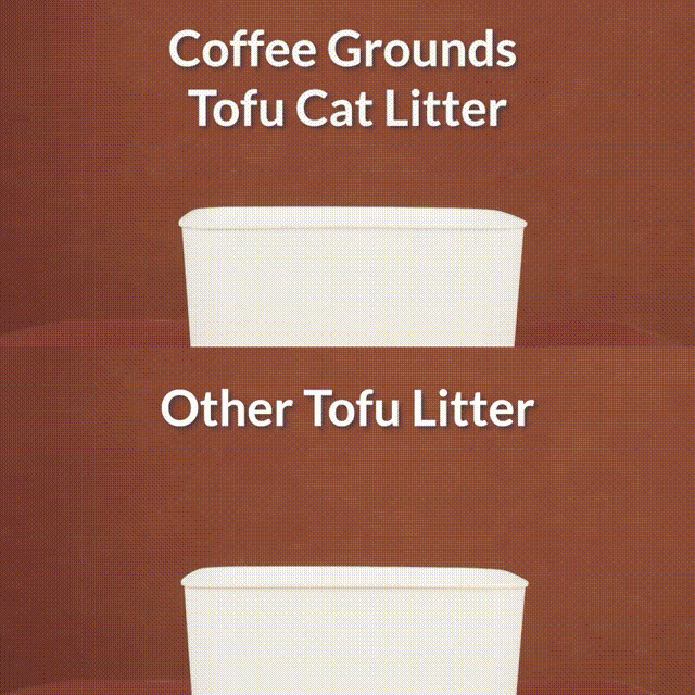 Coffee Grounds Tofu Cat Litter
