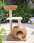 VIP Brown Rattan Cat Tree