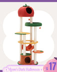 71" Fruit World Multi-Cat Tree