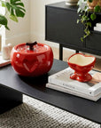 Love Apple Cat Bowl & Fountain Set