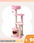 Lovely Heart Cat Tree