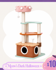 49" Vertical Ice Cream Medium-Sized Multi-Cat Tree