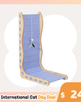 Modern Felt L-Shape Cat Scratcher