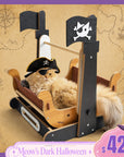 2-Tier Pirate Ship Cat Bed