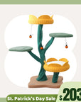 Yellow Tulip Cat Tree