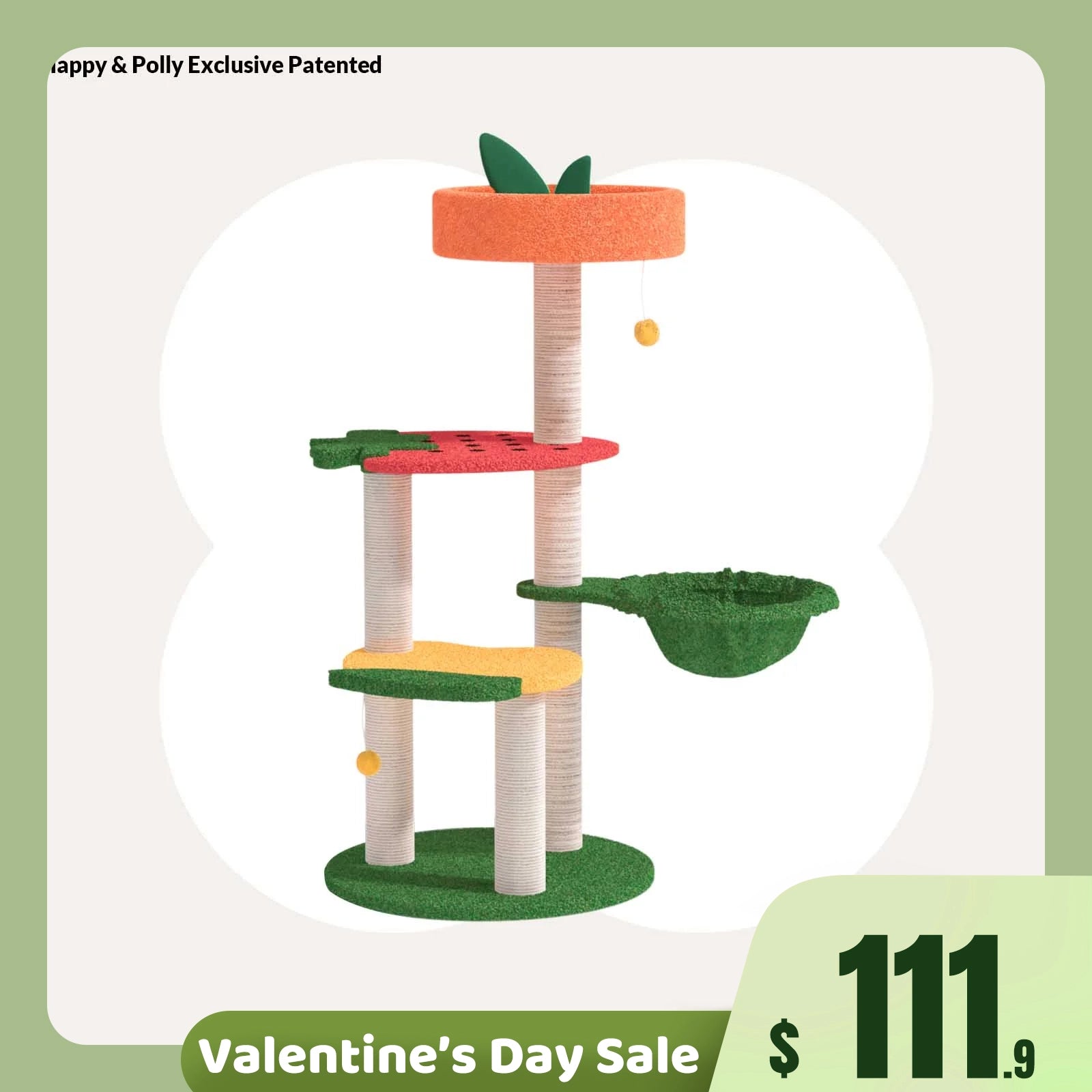 Fruit World Cat Tree