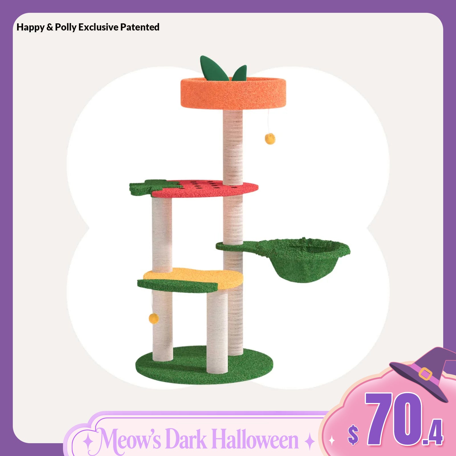 Fruit World Cat Tree