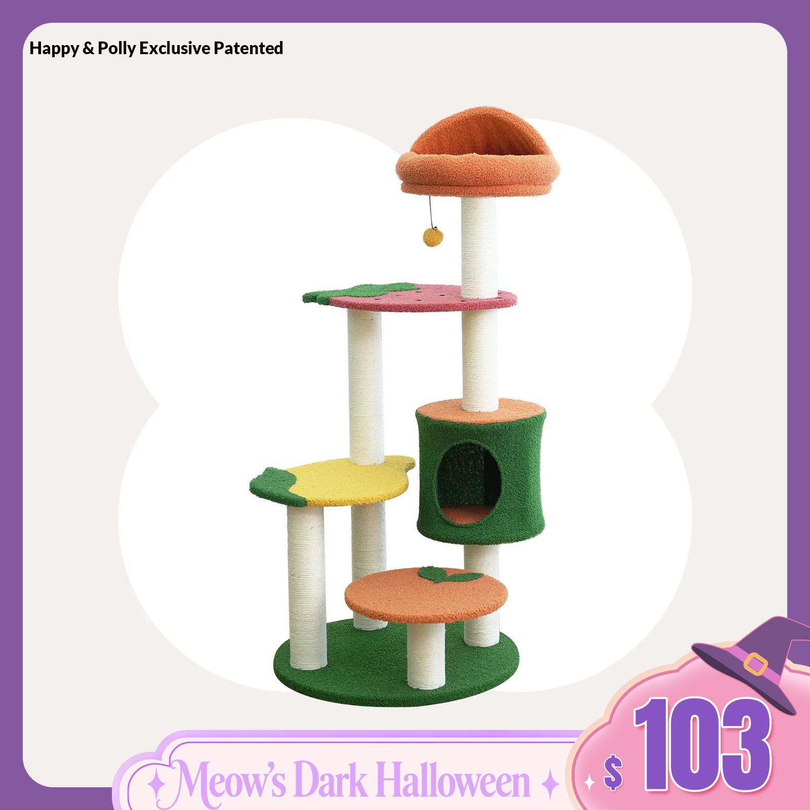 Fruit World Cat Tree