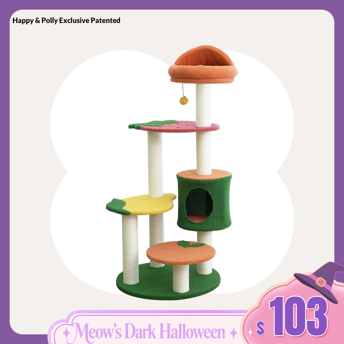 Fruit World Cat Tree