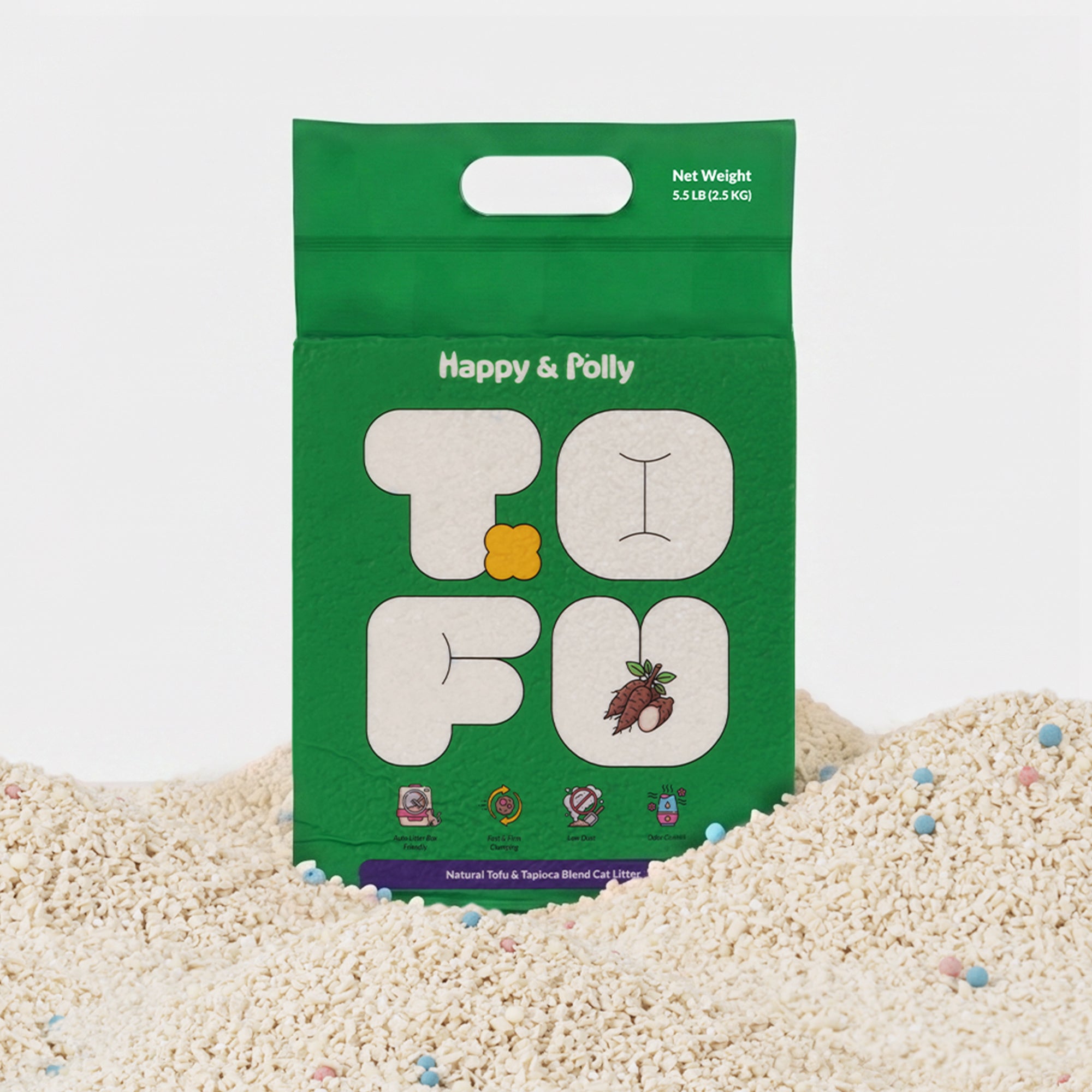 Tofu &amp; Cassava Natural Cat Litter