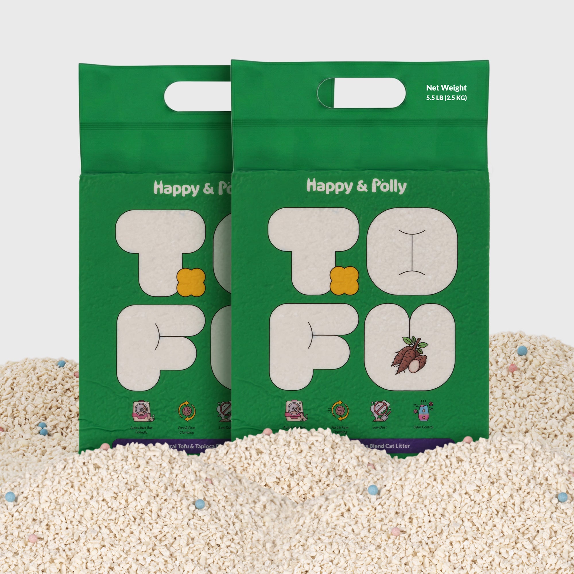 Tofu &amp; Cassava Natural Cat Litter
