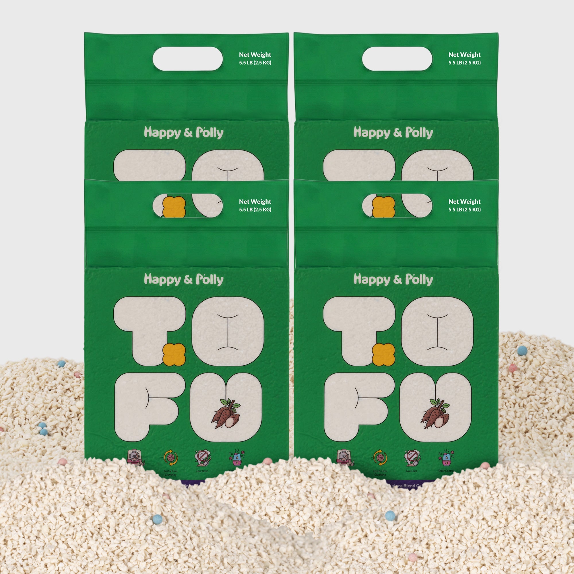 Tofu &amp; Cassava Natural Cat Litter