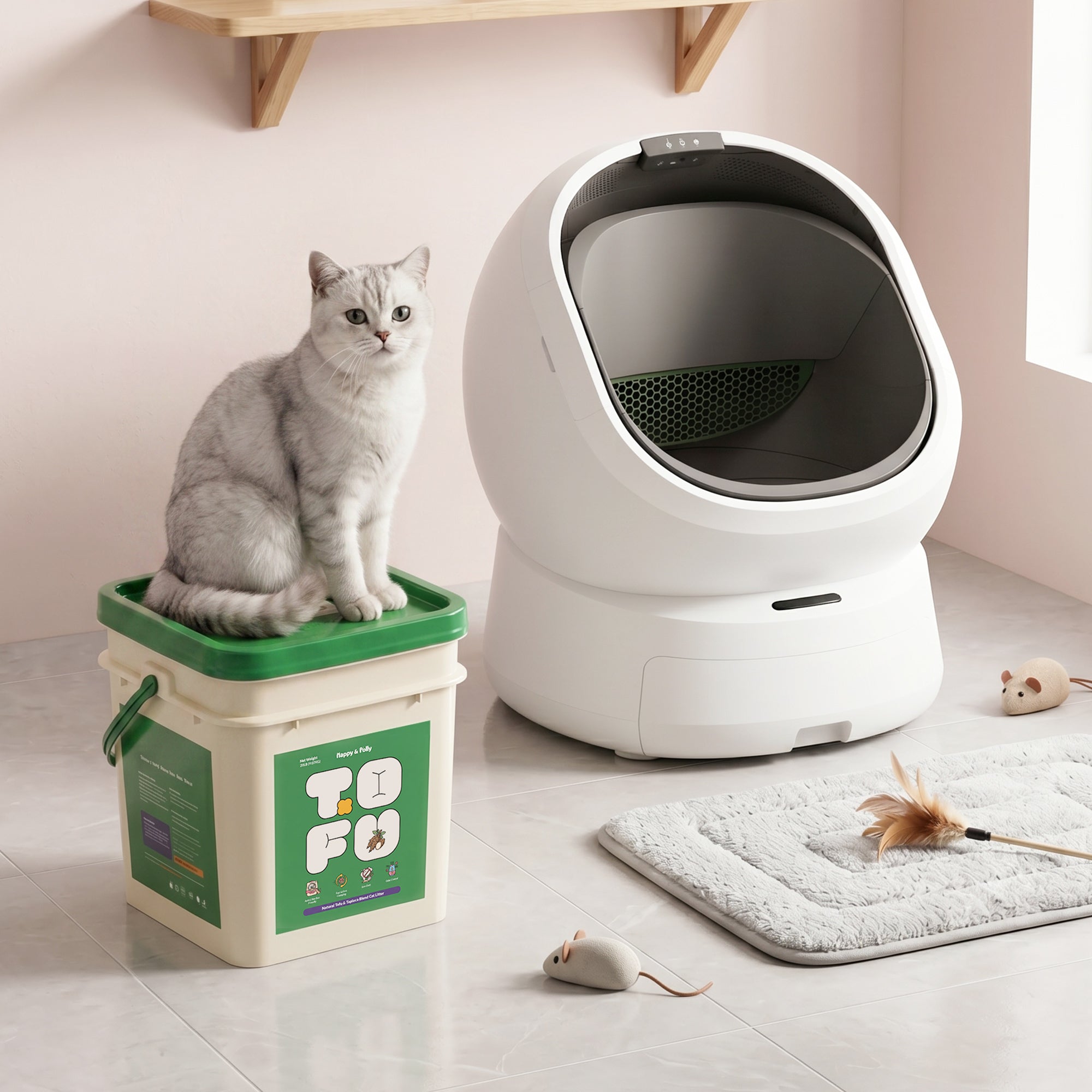 Tofu &amp; Cassava Natural Cat Litter