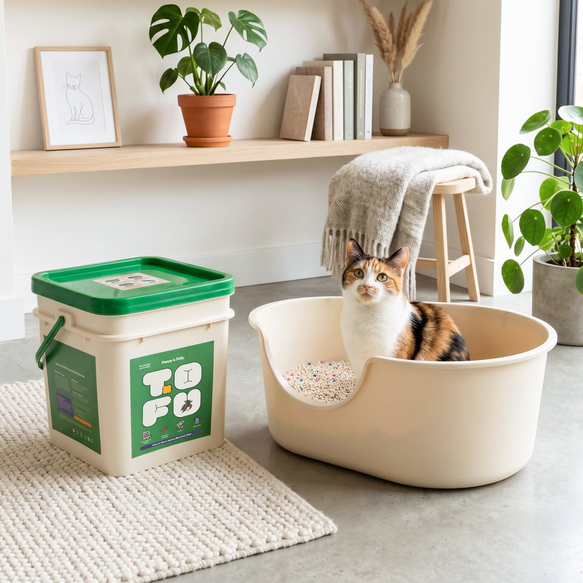 Tofu &amp; Cassava Natural Cat Litter