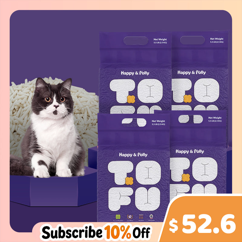 Clumping Natural Tofu Cat Litter