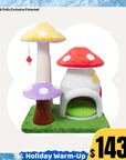 Magic Mushroom Cat Tree