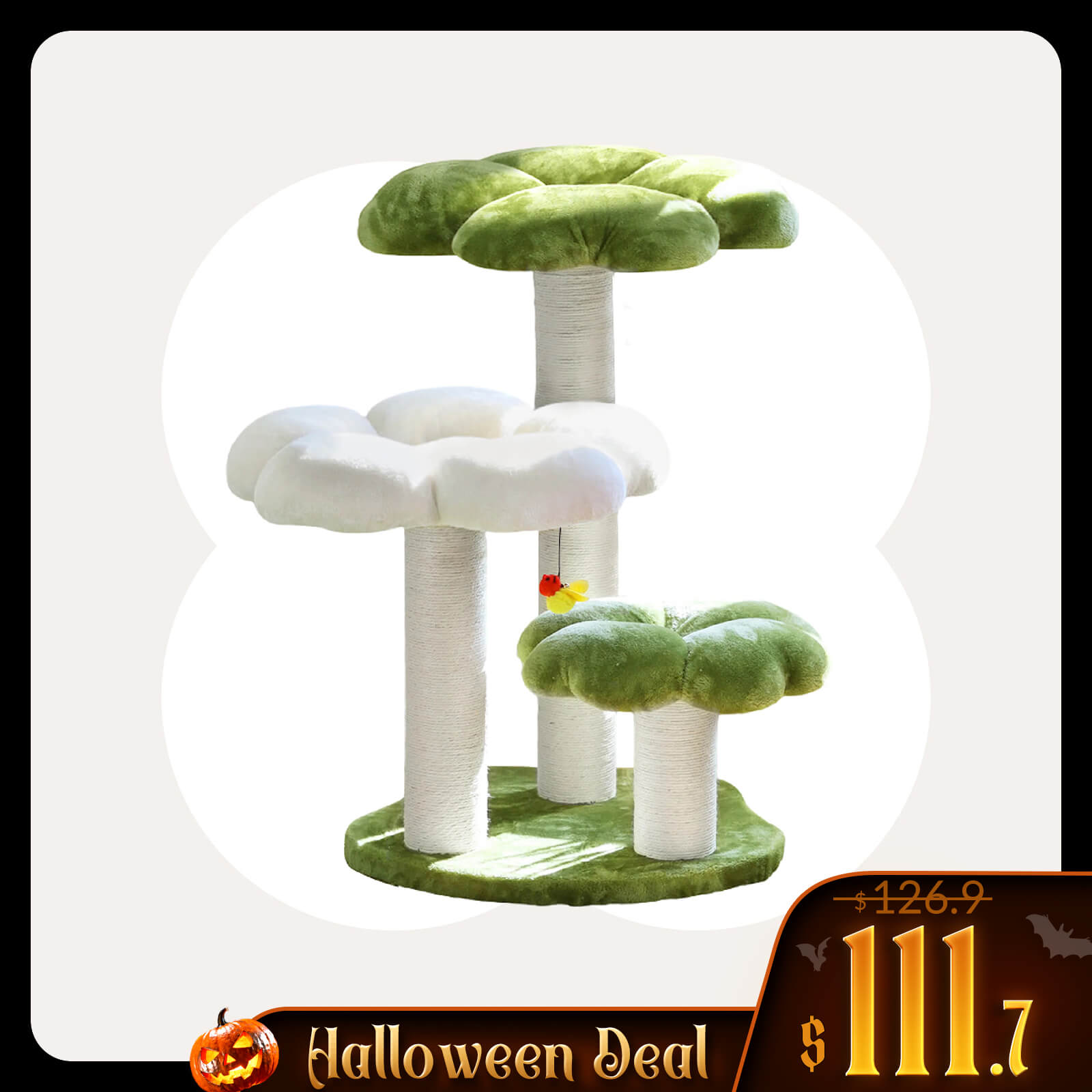 Four Leaf Clover Cat Tree