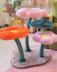 Front view of the Bloomy Flower Cat Tree