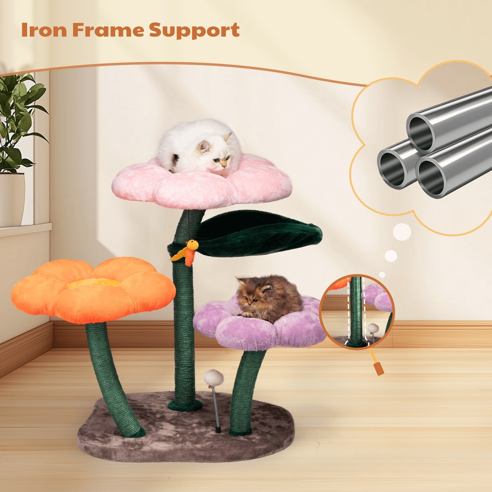 Bloomy Flower Cat Tree