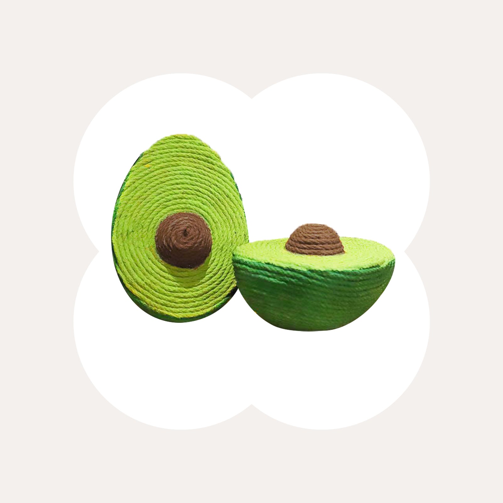 Cat Avocado Fruit Toy Scratcher