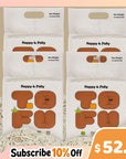 Plant-Based Tofu Litter with Triple Natural Deodorizers