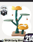 Yellow Tulip Cat Tree