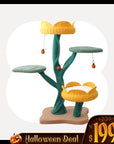 Yellow Tulip Cat Tree