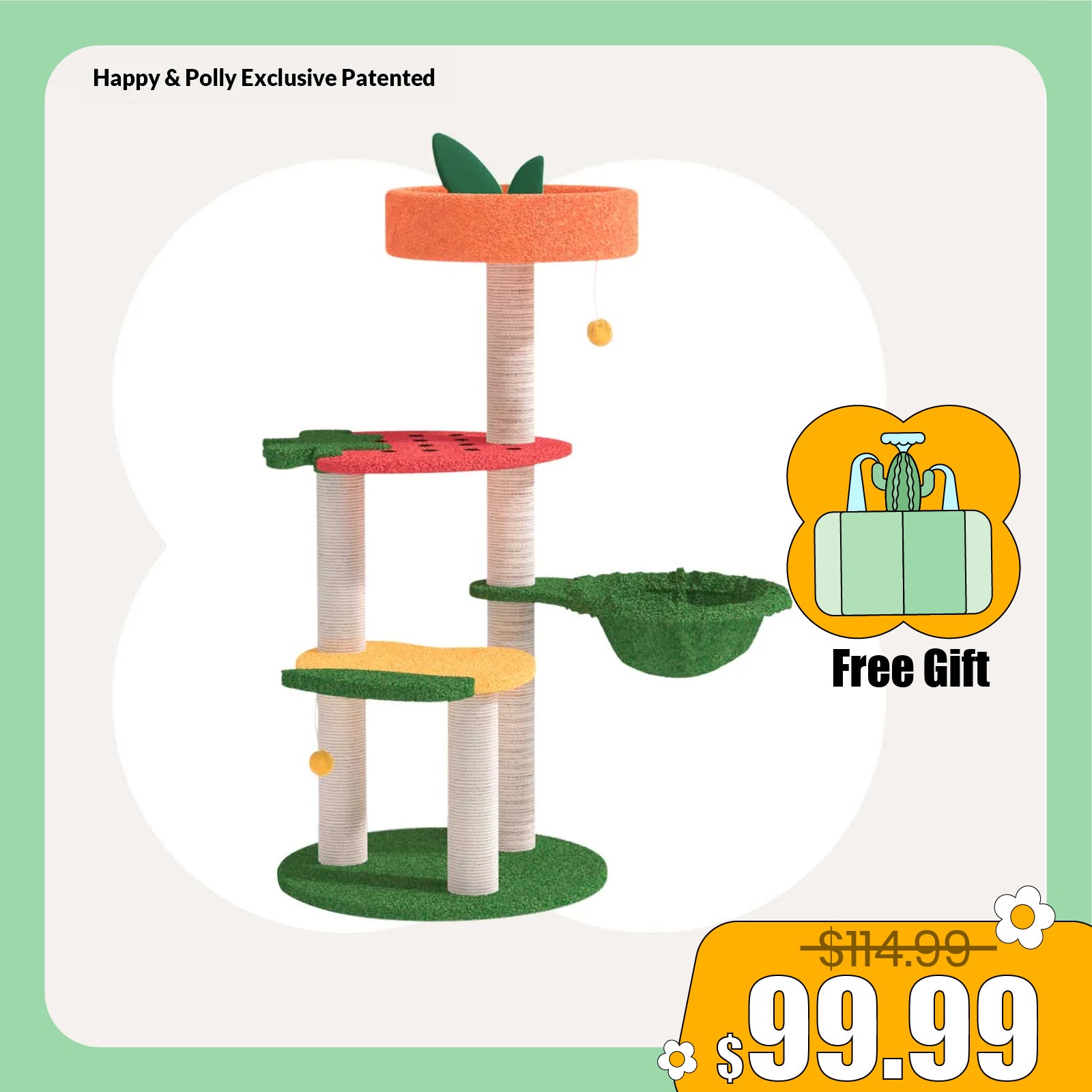 Fruit World Cat Tree