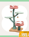 Yellow Tulip Cat Tree