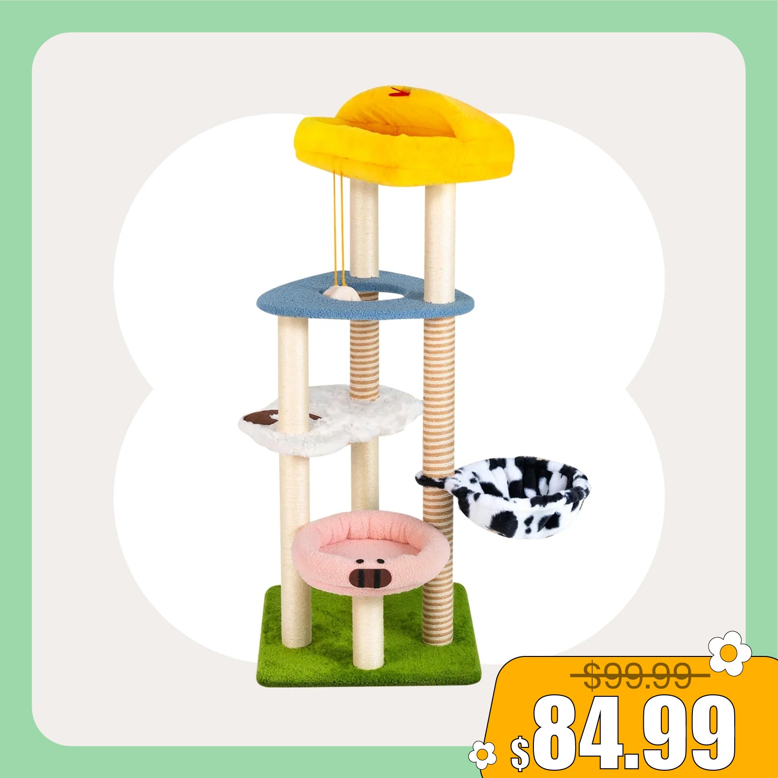 Farmyard Friends Cat Tree