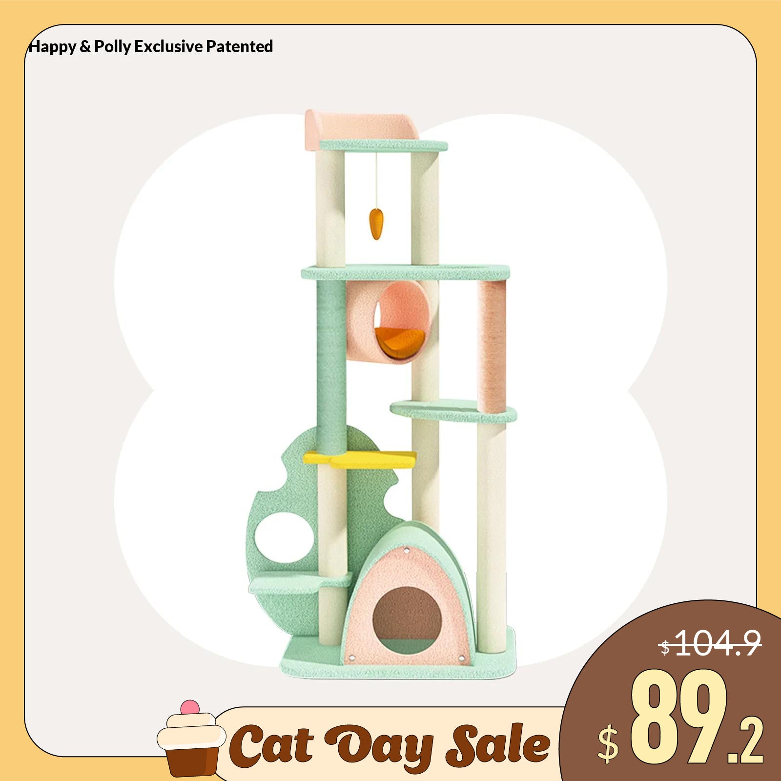 Upgraded Wonderland Cat Tree-XL
