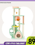 Upgraded Wonderland Cat Tree-XL