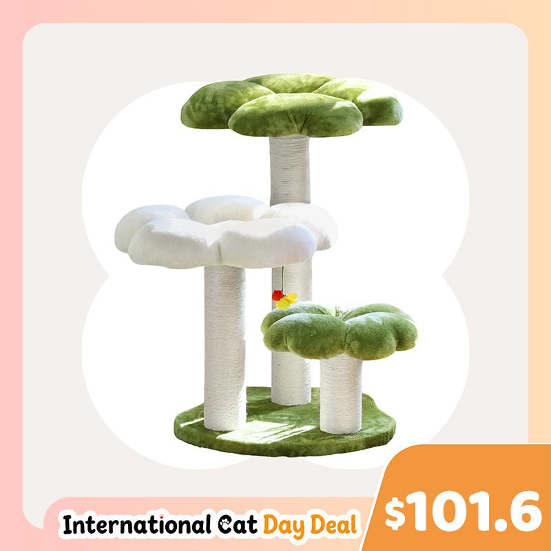 Four Leaf Clover Cat Tree