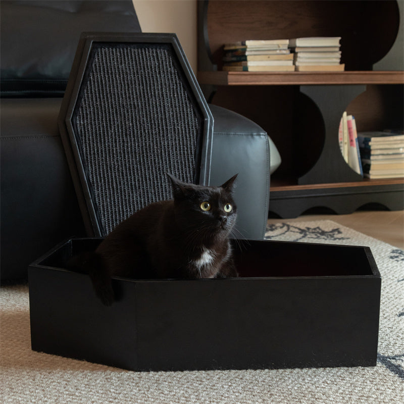 Orders black cat bed