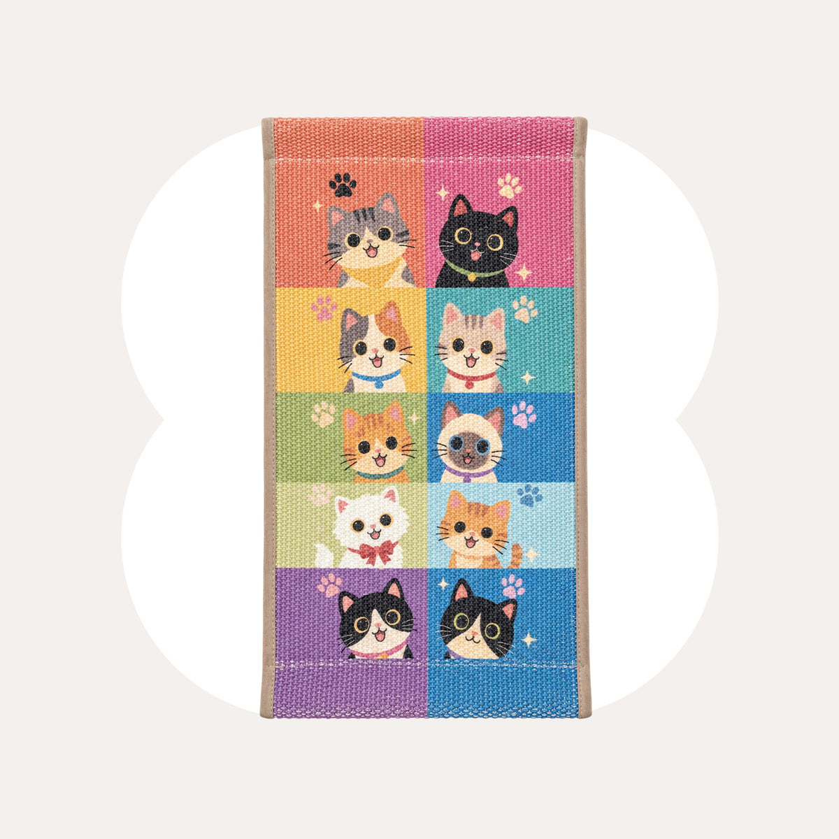 Colorful Cat Family - Mat Only