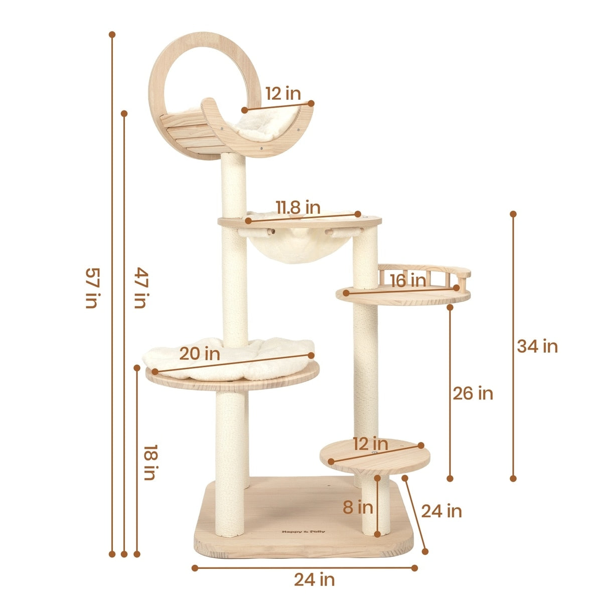 Transformable Cat Tree-Happy & Polly
