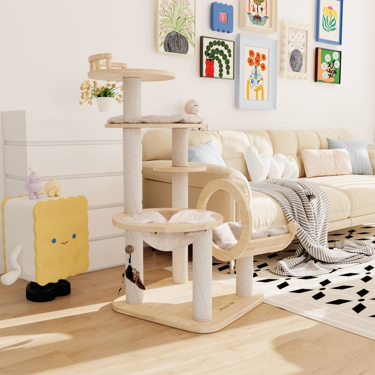 Transformable Cat Tree-Happy & Polly