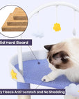 King Cloud Cat Tree made with sturdy wooden boards – premium quality and durability.