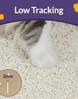 Travel Buddy Kit: 5.5 lbs Cat Litter & Foldable Litter Box