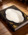 Book-shaped cat scratcher product view