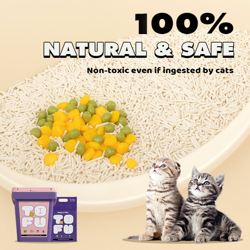Clumping Natural Tofu Cat Litter